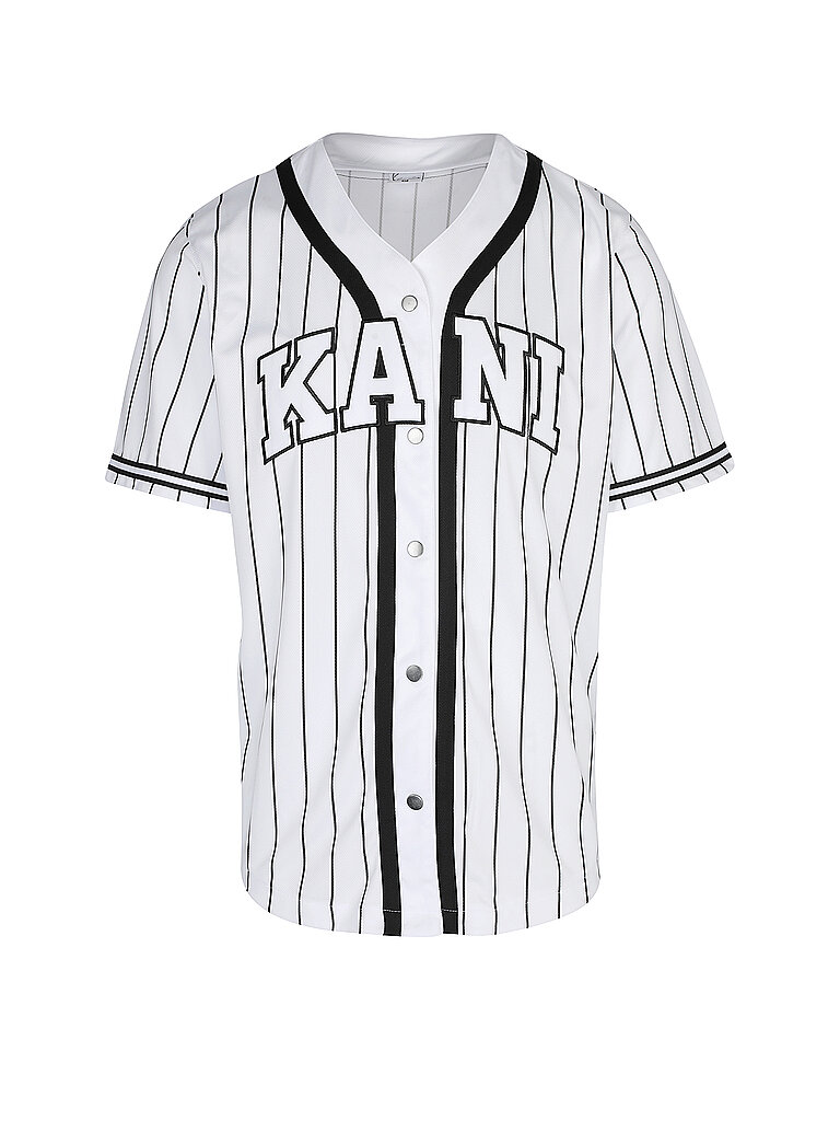 KARL KANI Shirt Serif weiß | XS